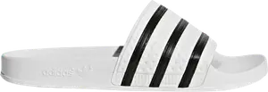 Шлепанцы Adidas Adilette Slide, белый