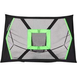 Сетка для гольфа INESIS домашняя, черный/неоновый темно-зеленый