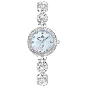 Женские часы с кварцевым механизмом и перламутровым циферблатом Disney