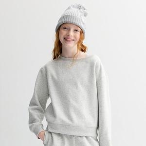 Детская флисовая толстовка с лодочкой Sea + Skye, Grey