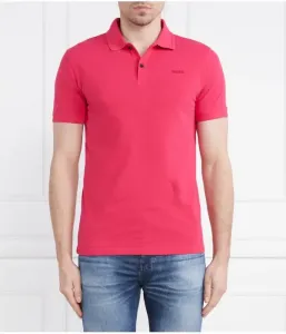 Поло Prime slim fit Boss Orange, малиновый