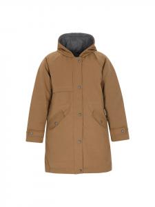 DreiMaster Женская парка верблюжьего цвета