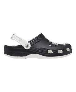 Специальные белые сабо с принтом NBA Crocs, черный