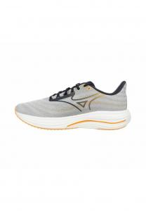 Кроссовки Mizuno WAVE RIDER 29, Harbor Mist Baritone Blue Tang Orange/Dark Grey