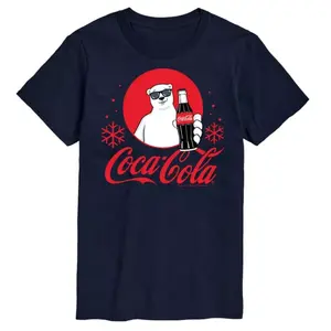 Мужская футболка Coca-Cola Polar Bears Licensed Character, синий