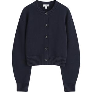 COS Свитер женский темно-синий