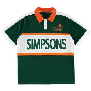 Унисекс поло The Simpsons, абрикос