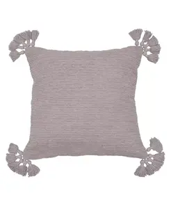 Декоративная подушка с текстурой валуна Ньюпорта Carol & Frank, grey