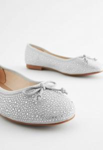 Балетки Forever Comfort Next, серый металлик