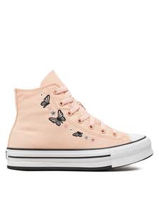 Кроссовки из ткани Converse, розовый