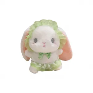 Кукла Лолита Кролик Тряпичная кукла Плюшевая кукла высота 18CM/25CM/35CM Click, зеленый