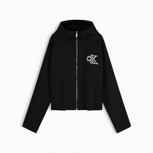 Calvin Klein Куртка Women's UB1 Space Black с капюшоном Moderate Others