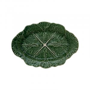Набор блюд сервировочных Bordallo Pinheiro Cabbage, 2 предмета, 37,5х26 см, зеленый