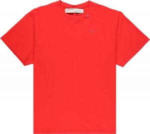 Футболка Off-White Unfinished Oversize T-Shirt 'Red, красный