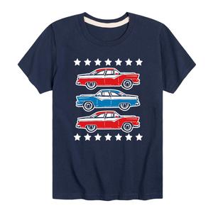 Футболка с рисунком Classic Cars Americana для мальчиков 8–20 лет Licensed Character