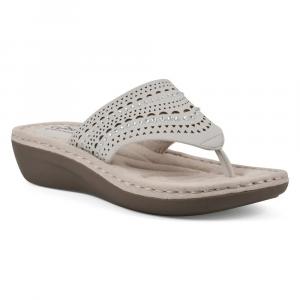 Босоножки Comate на танкетке с шлепанцами Cliffs By White Mountain, белый