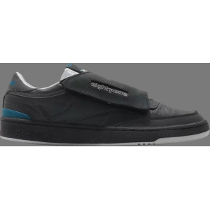 Кроссовки club c stomper 'eightyone - troll grey black' Reebok, серый