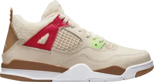 Кроссовки Air Jordan 4 Retro PS Wild Things, кремовый