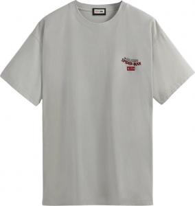 Футболка Kith For Spider-Man Mysterio Mirrors Tee 'Concrete', серый