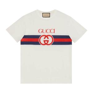 Футболка Gucci Interlocking G T-Shirt 'White', белый