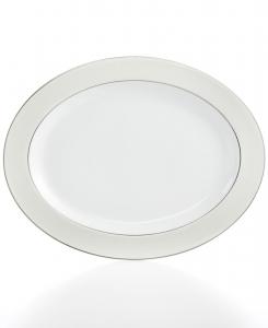 Столовый сервиз, овальное блюдо «Дюна» диаметром 15 дюймов Bernardaud, цвет none