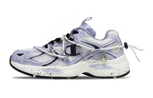 Champion Износостойкие кроссовки Low top Unisex белые фиолетовые