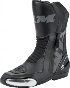 Мотоциклетные ботинки FLM Curbs WP, длинные - Водонепроницаемые - Всесезонные - Высокий комфорт - Защита от внешних воздействий - Полиамид/Полиуретан, Black