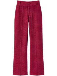 Укороченные жаккардовые брюки Yoshismart DESTREE, розовый