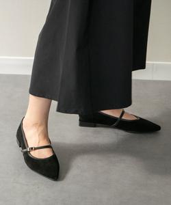 Туфли-лодочки с острым носком и одним ремешком Angel Alarcon, цвет Bls