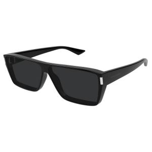 SAINT LAURENT Солнцезащитные очки квадратной формы, Black