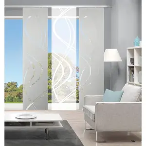 Раздвижная штора TIBERIO 3 шт. набор Панельная каретка 3 шт. раздвижная штора набор TIBERIO Home Wohnideen, серый