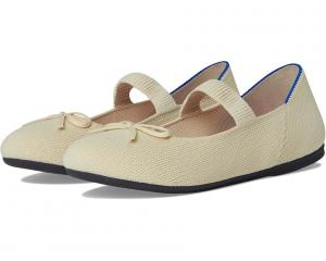 Балетки Rothy's Kids The Kids Bow Mary Jane, цвет Conch