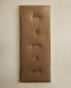 Накидка Zara Home Washed Linen Topper, коричневый