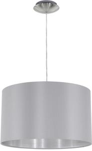 Настольная лампа Eglo серый, серебристый диаметр/высота: 38/110 см