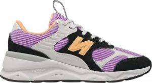 Кроссовки New Balance Wmns X-90 Reconstructed 'Black Dark Violet Glow', черный