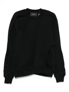 Толстовка с линейным вырезом Axel Arigato, черный