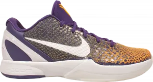 Лимитированные кроссовки Nike Zoom Kobe 6 'Lakers Gradient', фиолетовый