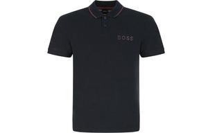 HUGO BOSS Мужская черная поло