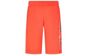 EMPORIO ARMANI EA7 повседневные шорты мужские orange red