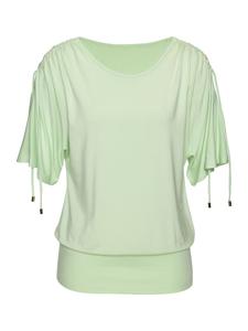 Рубашка с круглым вырезом цвета лайма LASCANA