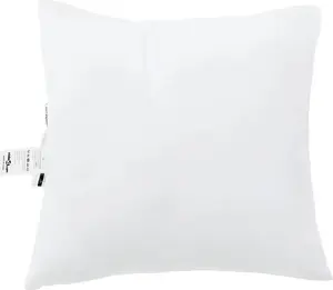 Подушка с подушкой из белого полиэстера vidaXL