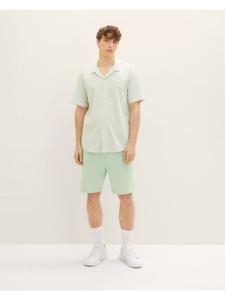 Тканевые шорты Tom Tailor, зеленый