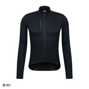 ISADORE Мужская термоджерси для велоспорта с длинным рукавом, антрацитовый цвет