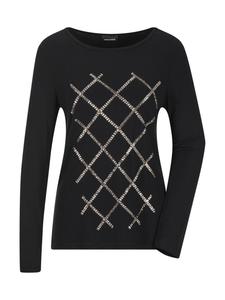 Goldner Лонгслив в черном цвете