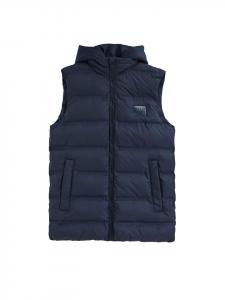 Polo Club Стеганый жилет темно-синего цвета