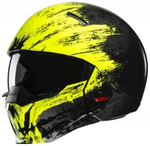 Шлем HJC i20 Furia HJC Helmets, яркий желтый/черный