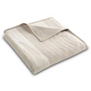 Плед для дома Feel с красивой структурой высокой-низкой текстуры, сделано в Германии Biederlack, Feel modern