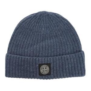 Бейсболка с логотипом на нашивке STONE ISLAND, синий