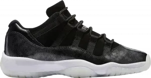 Кроссовки Air Jordan 11 Retro Low GS Barons, черный