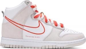 Кроссовки Nike Wmns Dunk High SE 'First Use Pack - White Orange', белый